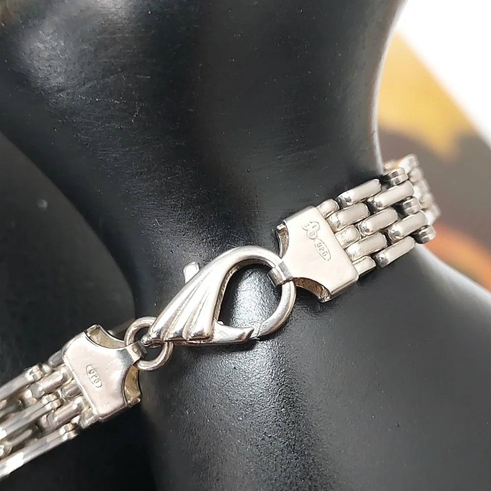 Vintage Sterling silver bracelet - Picture 3 of 4